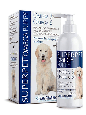 Superpet Omega puppy omega 3 y 6 125ml
