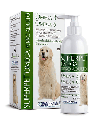 Superpet Omega perro adulto omega 3 y 6 125ml
