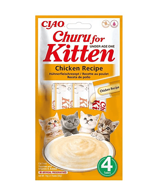Churu Chicken Kitten 4x14g