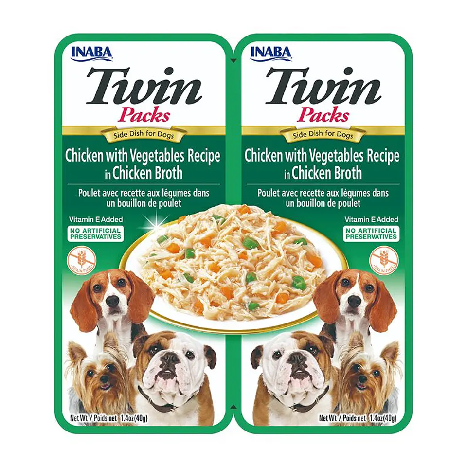 Twins Packs Chicken with Vegetables Reci 2x40g 1