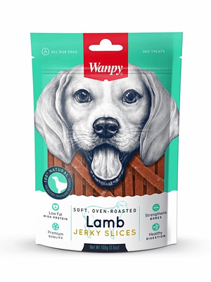 Wanpy Lamb Jerky Slices 100g