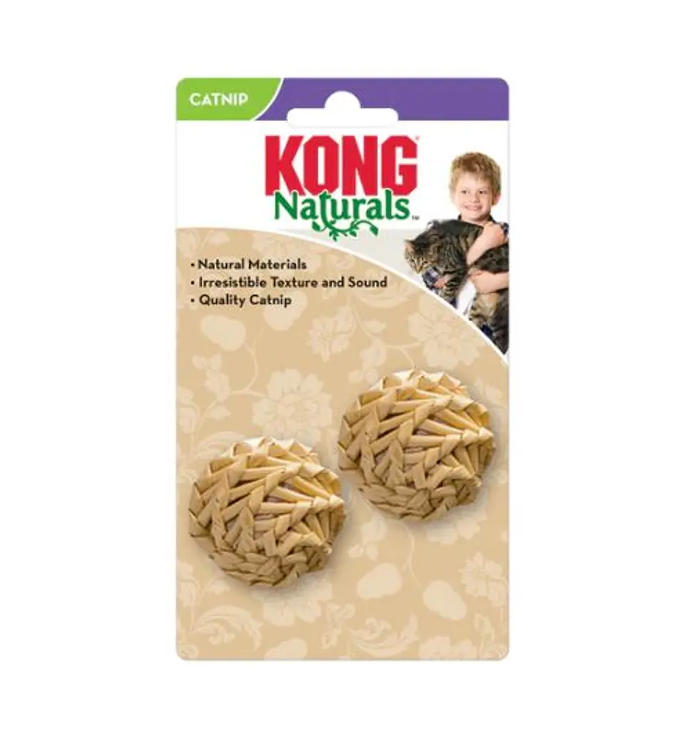 Kong Straw Ball para Gato 1