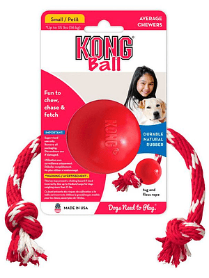 KONG Ball whit Rope TALLA S