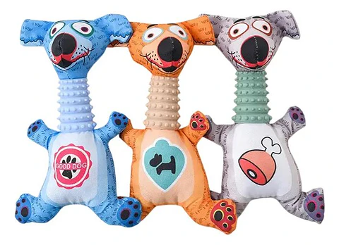 Juguete Perro colores Tela Oxford