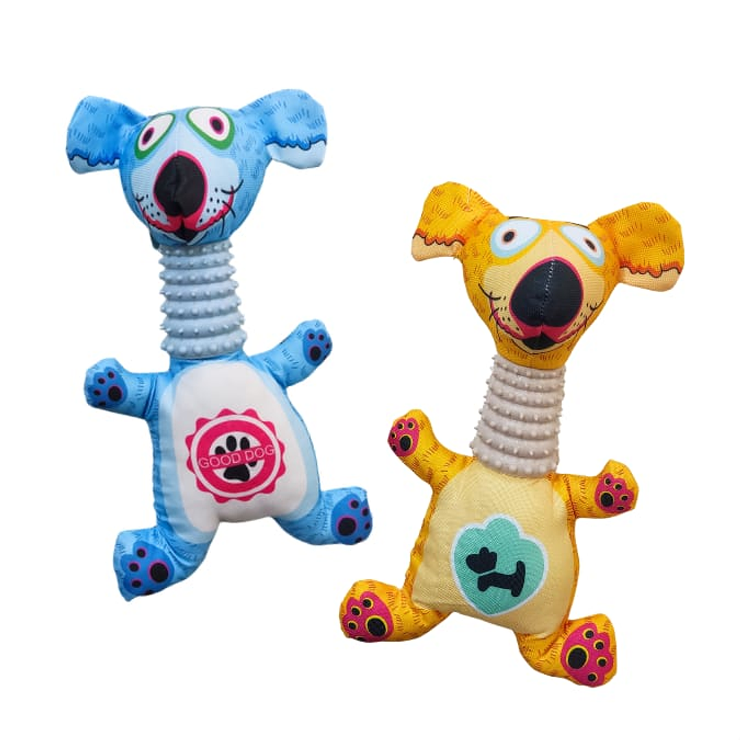 Juguete Perro colores Tela Oxford 5