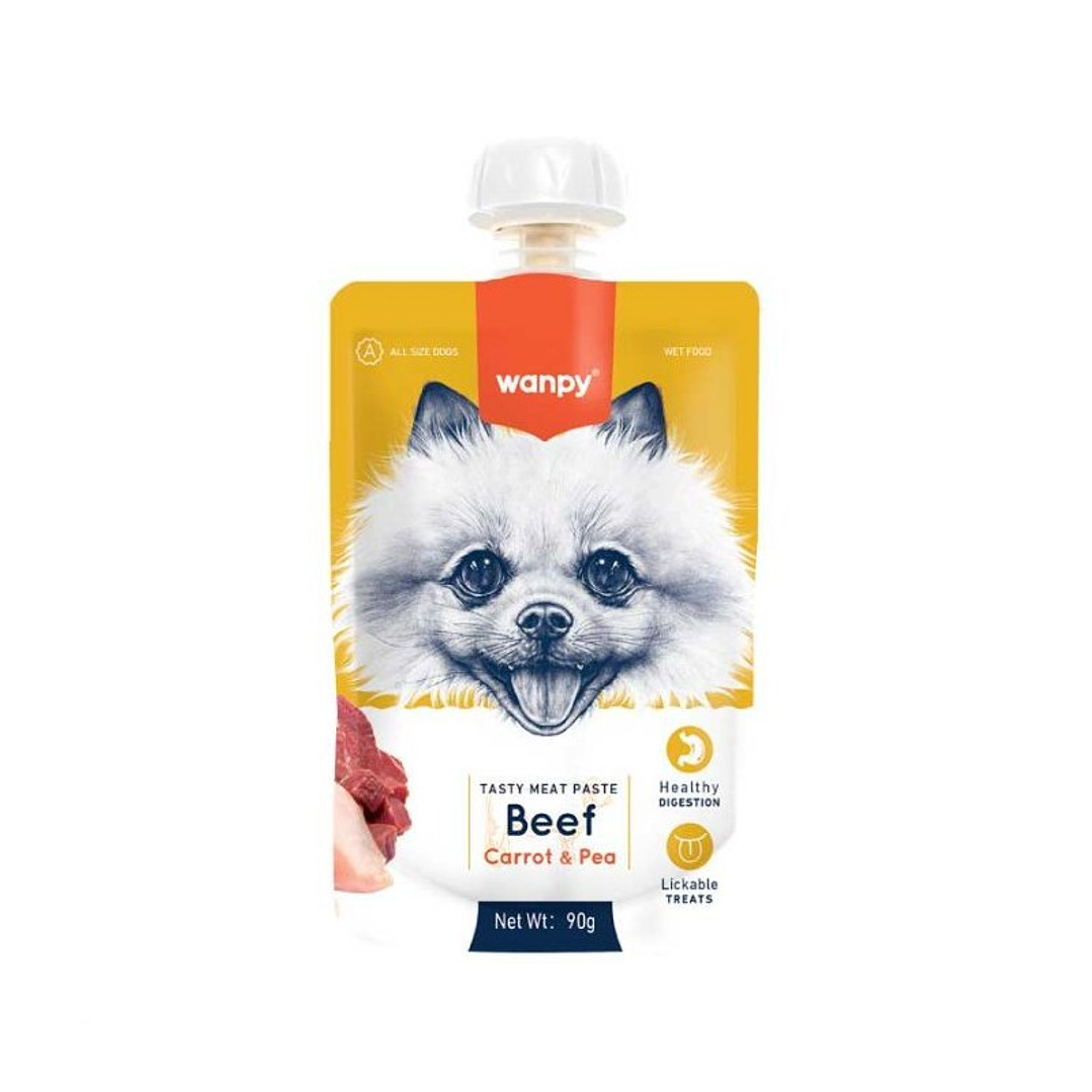 Wanpy Tasty Meat paste Beef 90g 1