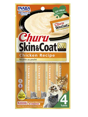 Churu Skin Coat Chicken Recipe 4x14g