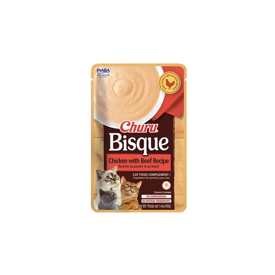 Churu Bisque Beef Chicken Recipe 40g 1