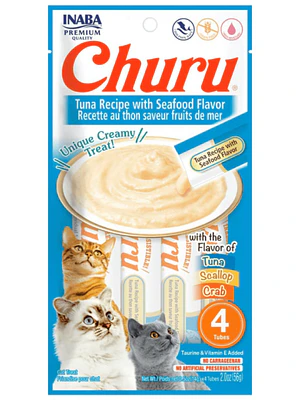 Churu Tuna Recipe Sea food flavor 4x14g