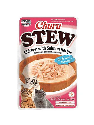 Churu Stew Chicken Salmon Recipe 40g
