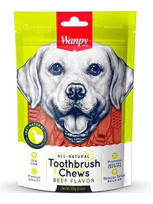 Wanpy Toothbrush Chews Beef Flavor 100g