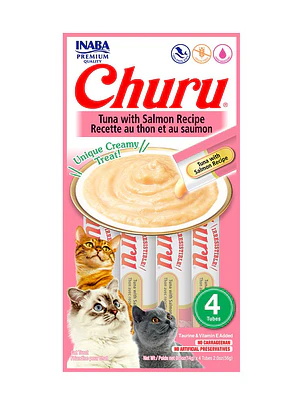 Churu tuna Salmon 4x14g