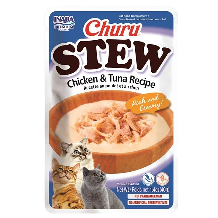 Churu Stew Chicken Tuna Recipe 40g 1