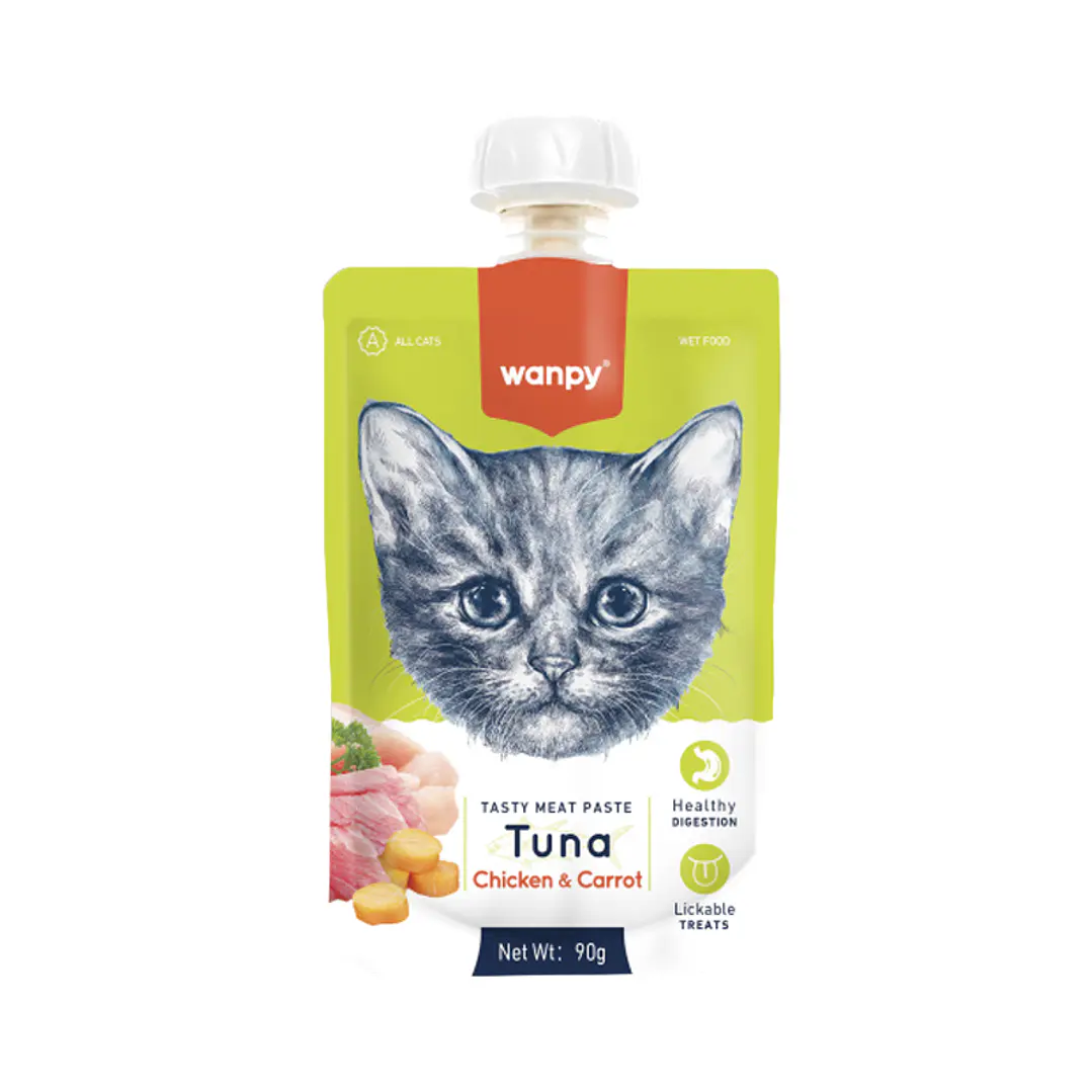 Wanpy Teasty Paste Tuna Chicken 90g 1