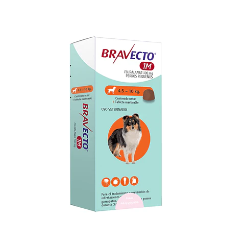 Bravecto 1M 4,5-10kg PERRO