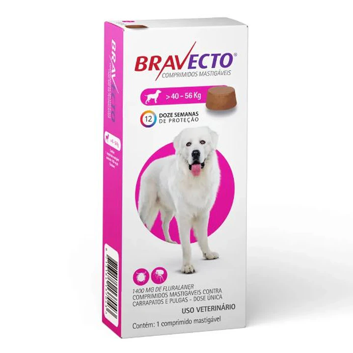 Bravecto 12 semanas 40-56kg 1