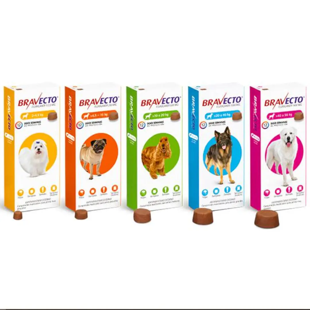 Bravecto 12 semanas 10-20kg 2
