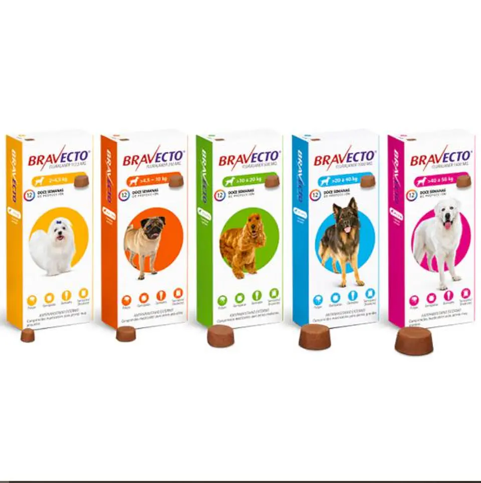 Bravecto 12 semanas 10-20kg 2
