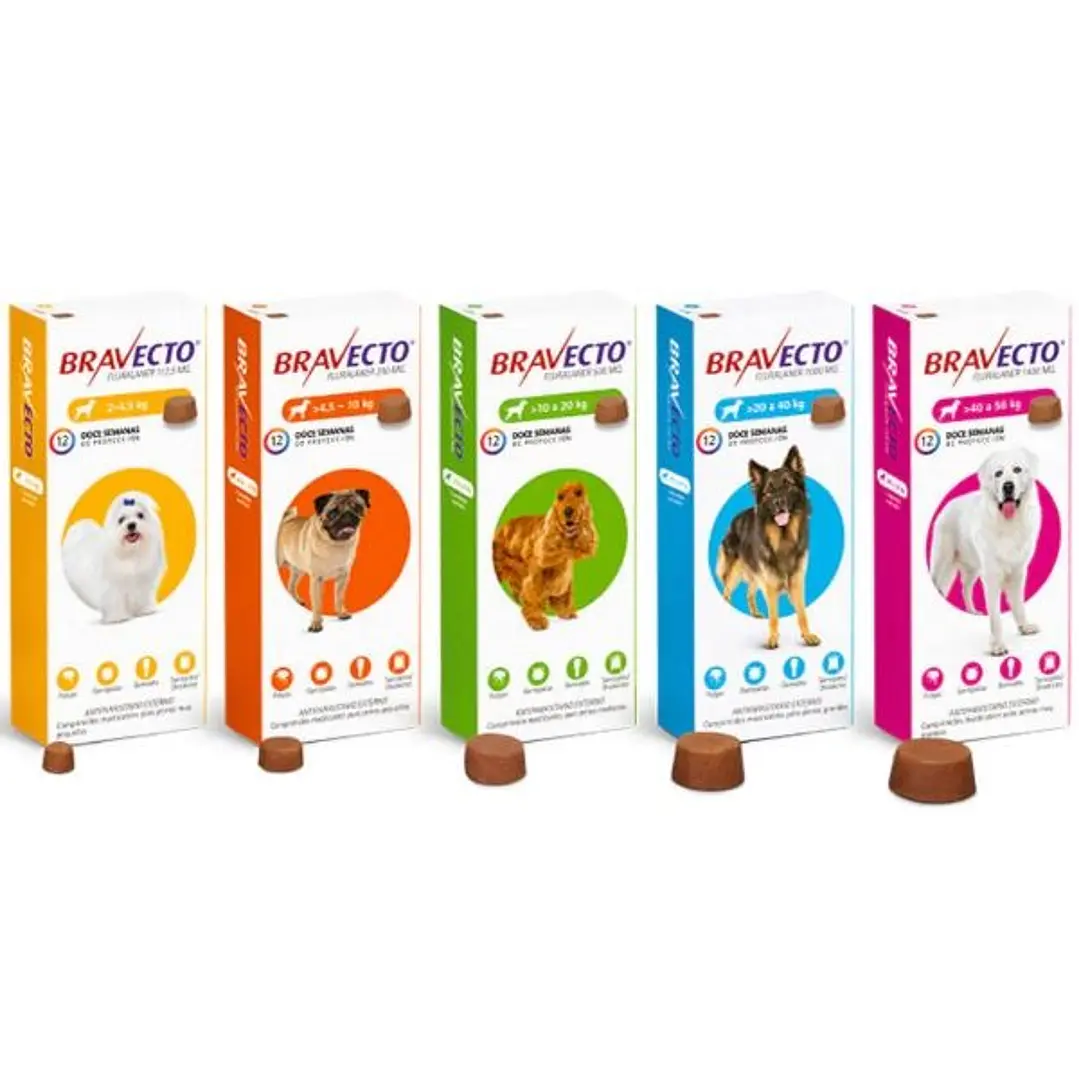 Bravecto 12 semanas 2-4,5kg 2