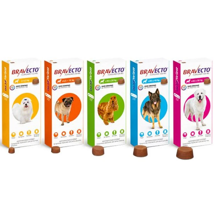 Bravecto 12 semanas 2-4,5kg 2