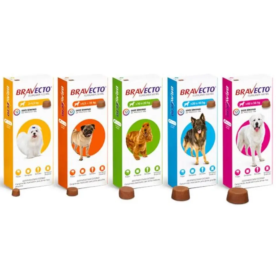 Bravecto 12 semanas 2-4,5kg 2