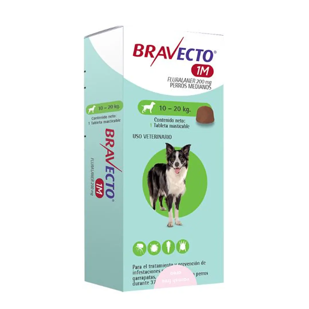 Bravecto 1M 10-20 kg 1