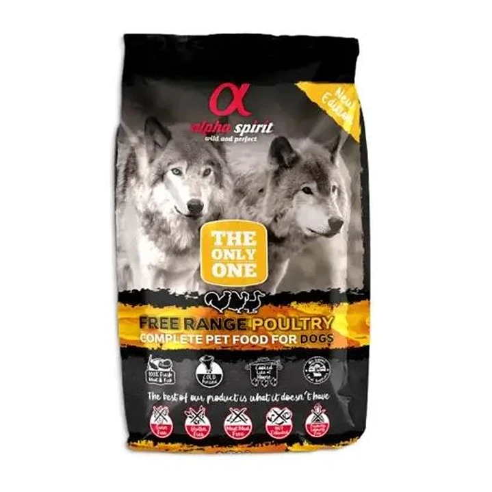 Alpha Spirit The Only One Complete Poultry para Perros 12kg 1