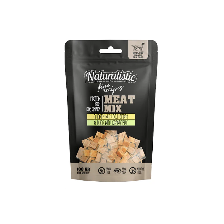 Naturalistic Fine Recipe Meat Mix 100g 1