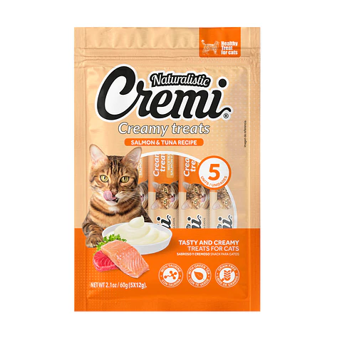 Naturalistic Cremi Salmon & Atun 5 unidades