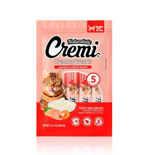 Naturalistic Cremi Salmon y Camaron 5 unidades