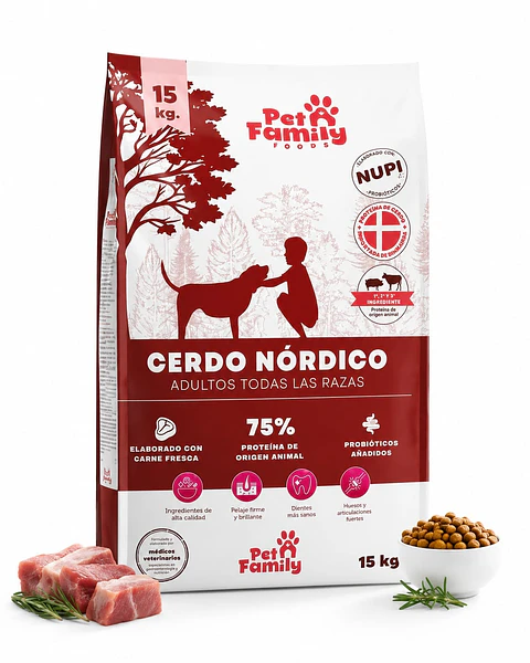 Pet Family Cerdo Nordico 15kg