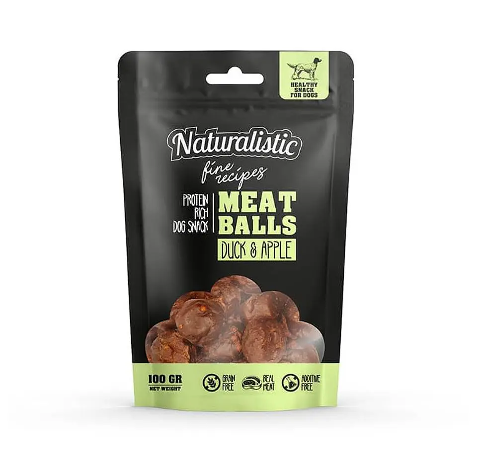 Naturalistic - Meat Balls Duck & Apple 1