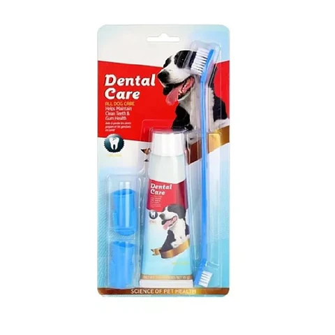 Dental Care - Kit Dental Pasta y cepillo de dientes para perro