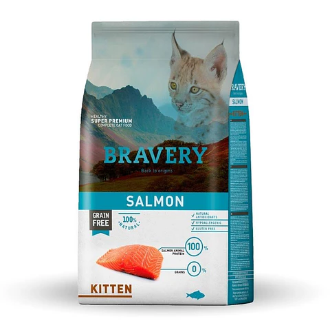 Bravery 2kg Salmon Kitten