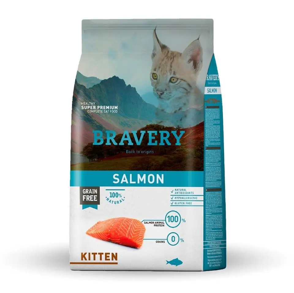 Bravery 2kg Salmon Kitten 1