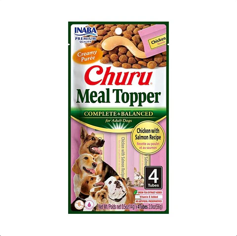 Churu Meal Topper Chicken with Salmon Perro 56g