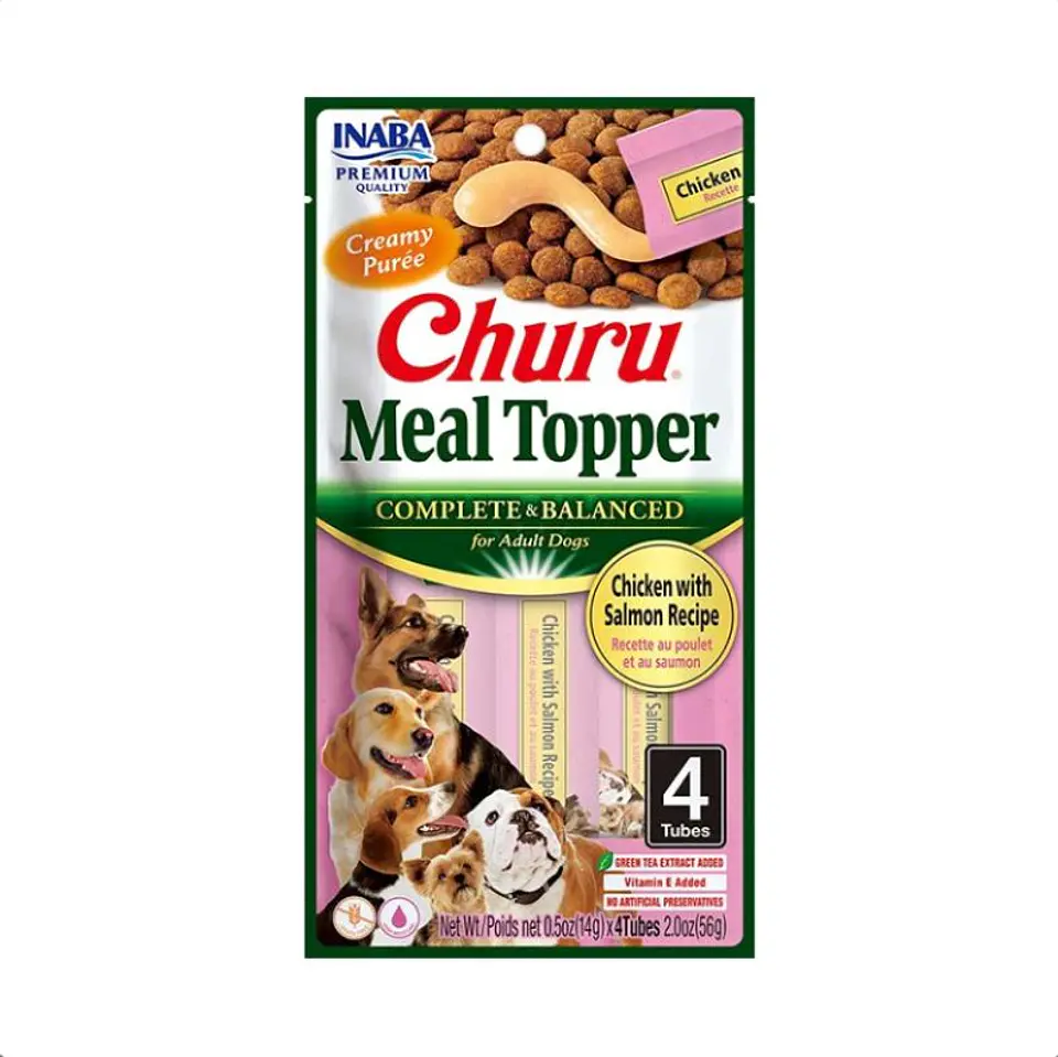 Churu Meal Topper Chicken with Salmon Perro 56g 1