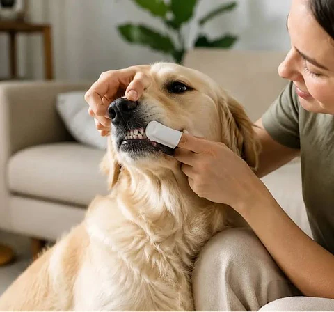 Toallitas para Dientes 50un. Baby Pets 