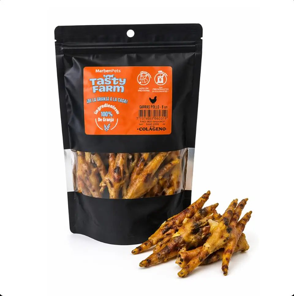 Garras de Pollo 8 Unidades Tasty Farm 1