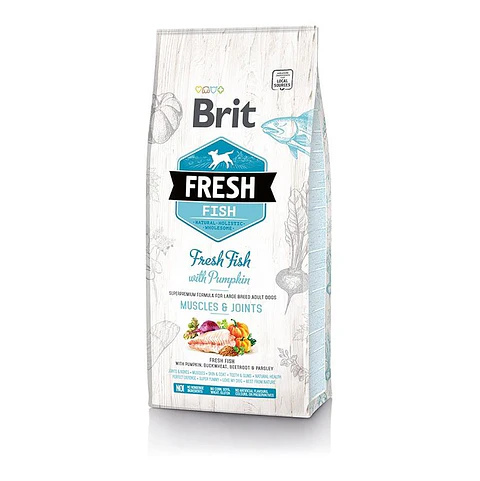 Brit Fresh Fish With Pumpkin Adult Large 2.5 KG