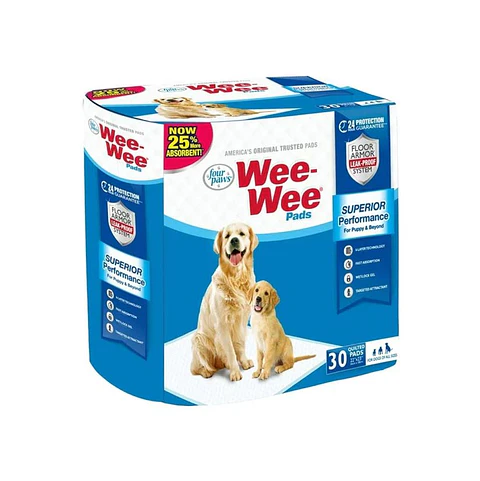 Sabanilla Four Paws Wee-Wee Pads 24hrs 30und
