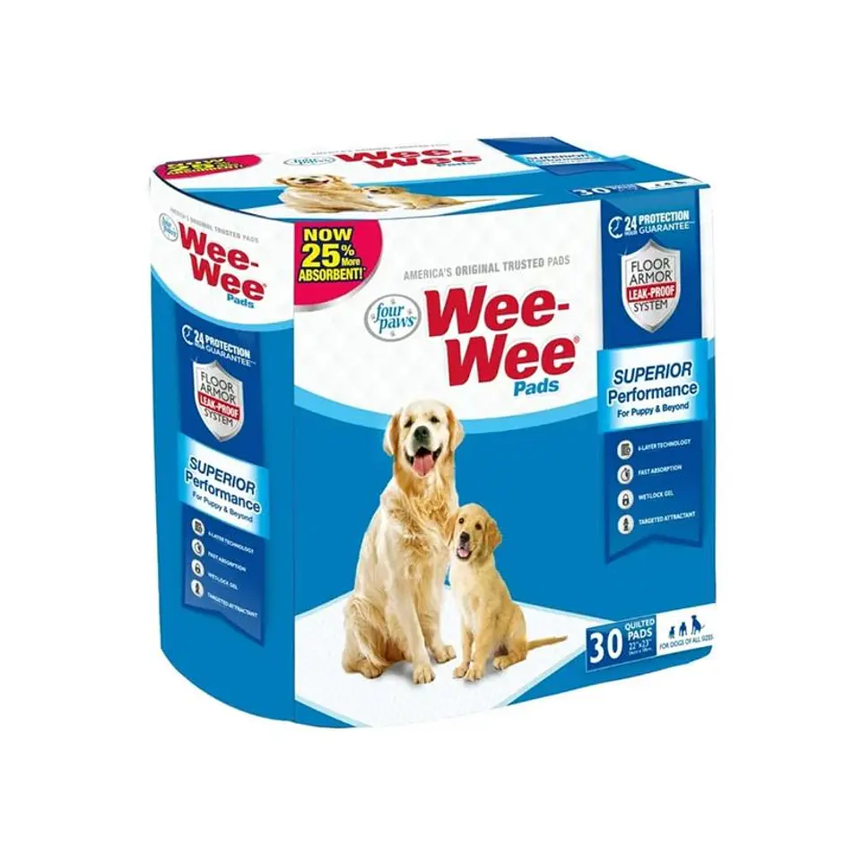 Sabanilla Four Paws Wee-Wee Pads 24hrs 30und 1