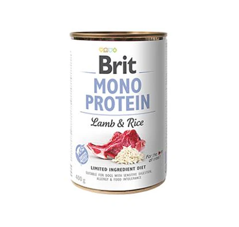 Brit Care Mono Protein Lamb Rice 400 GR