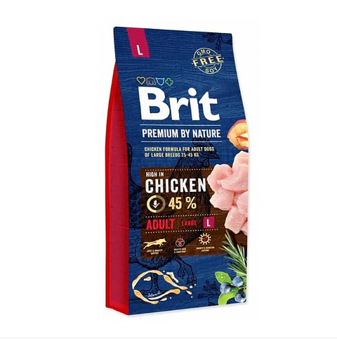 Brit Premium by Nature Adult LARGE 3kg 