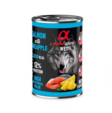 Alpha Spirit Salmon with pineapple 400g