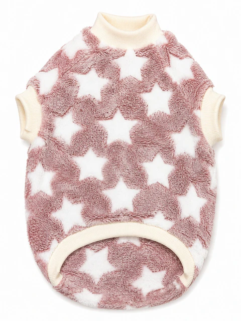 3XL Polerón estrellas rosado