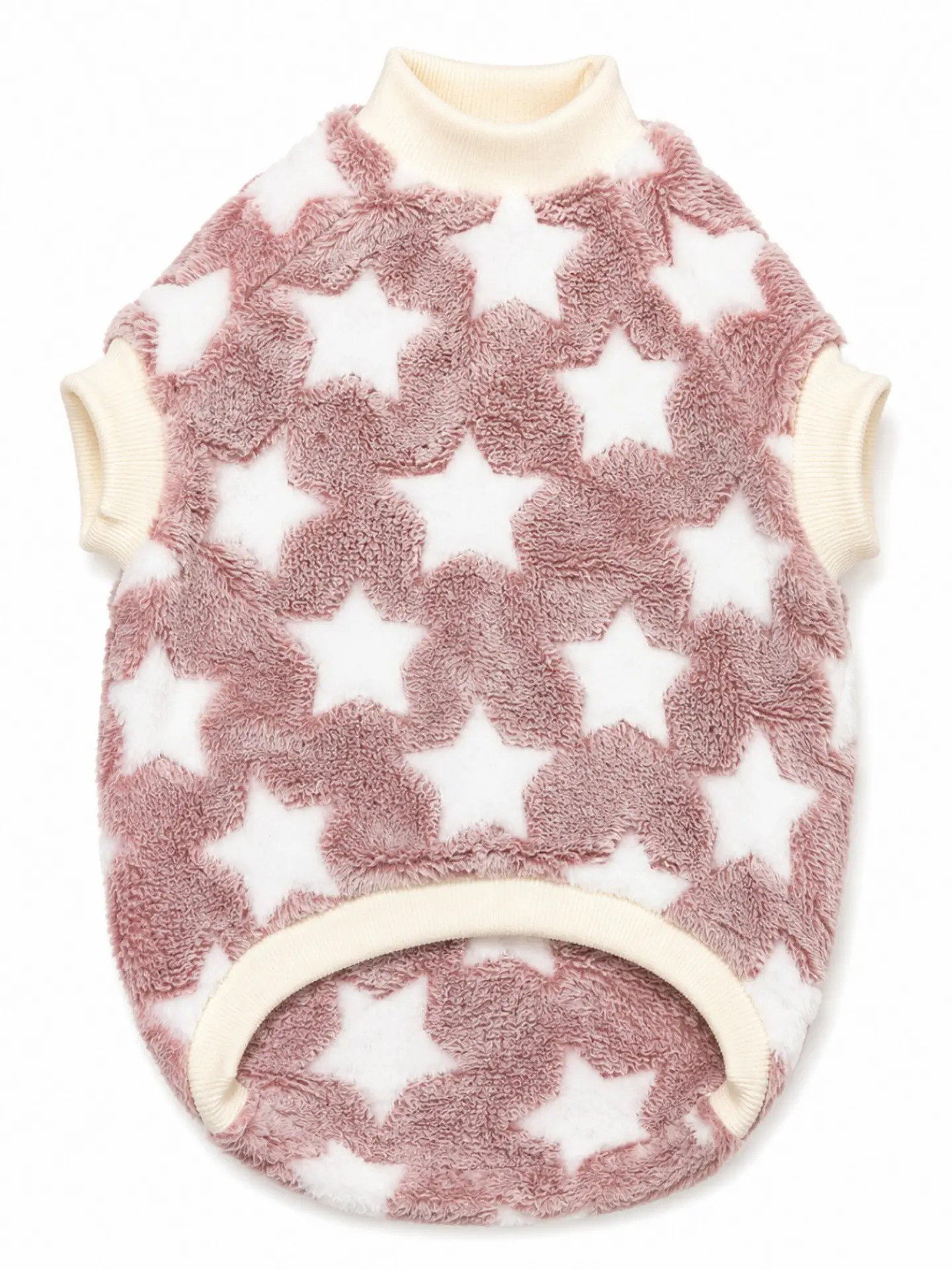 3XL Polerón estrellas rosado 1