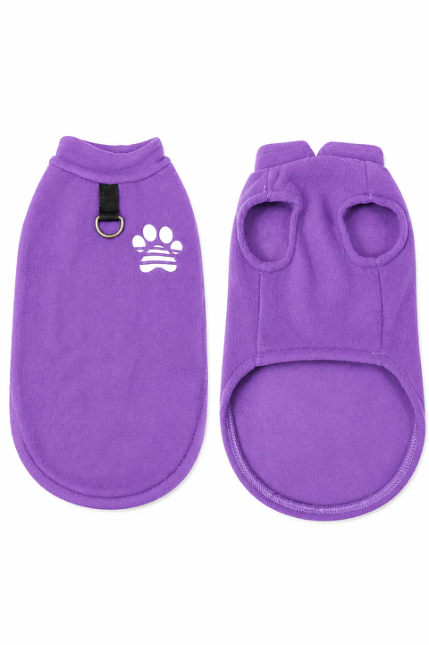 L Polerón sin mangas morado
