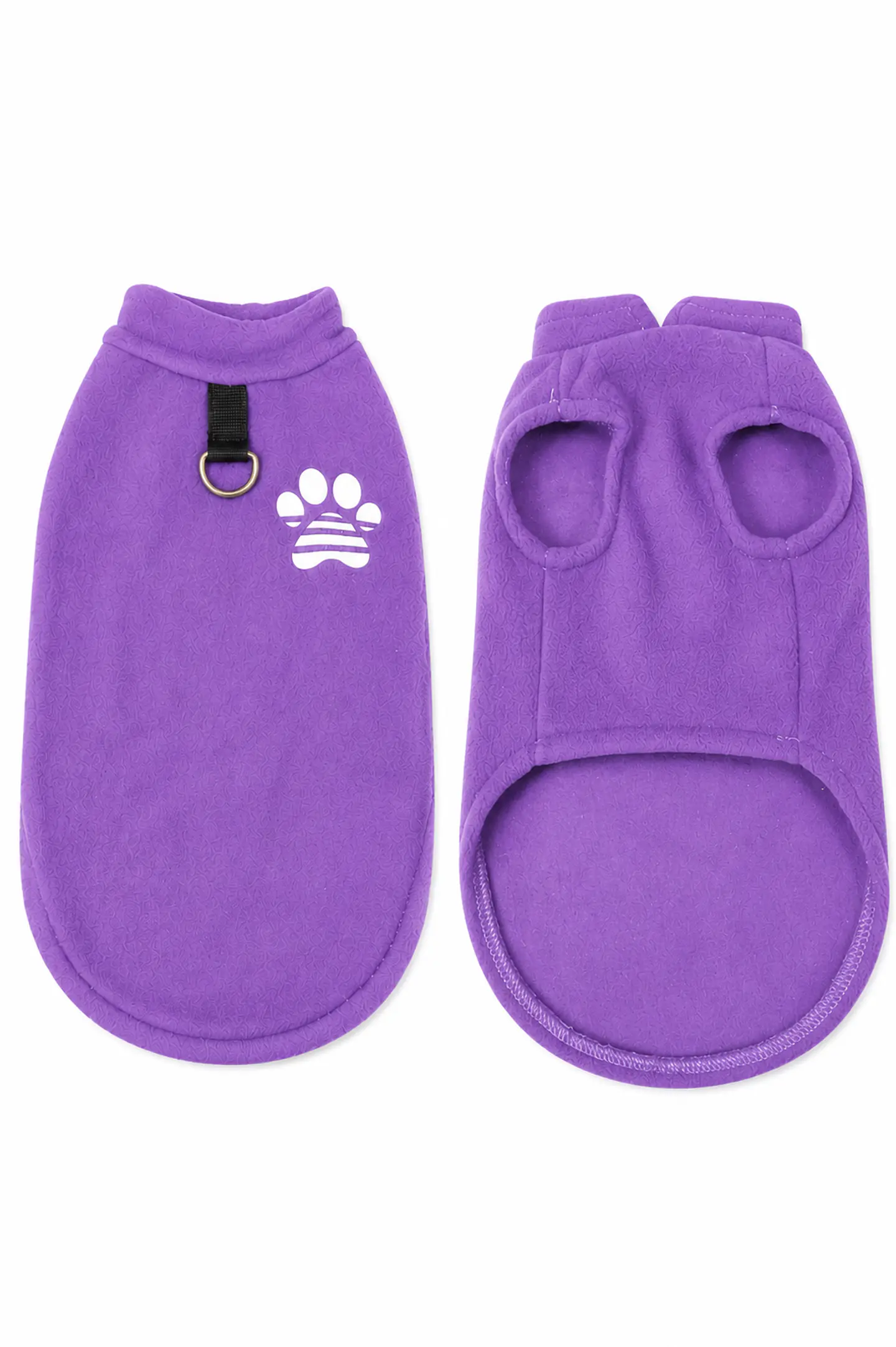 L Polerón sin mangas morado 1