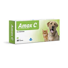 Caja con 30 Tabletas de Amox C  1